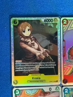 Koala One Piece TCG 4-card lot OP05/OP09 Super Rare+OP10 Uncommon+more - PWE - Image 3