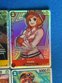 Koala One Piece TCG 4-card lot OP05/OP09 Super Rare+OP10 Uncommon+more - PWE - Image 4