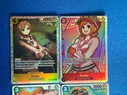 Koala One Piece TCG 4-card lot OP05/OP09 Super Rare+OP10 Uncommon+more - PWE - Image 5
