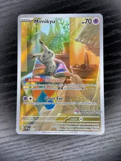 Mimikyu - 075 (Pokemon Center Exclusive) 075 Sv: Scarlet & Violet Promo Cards - Image 1