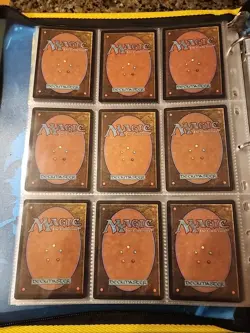 Vintage Magic The Gathering Binder Collection Card Lot MTG 1993-2003 Rares - Image 4