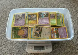 7.5 Pounds Of Pokemon Cards Modern And Vintage With A Variety Of Sets - Image 1