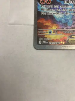 Mega Charizard Ex SIR 125/094 SR Pokemon Card English Fresh From Pack Opening - Image 3