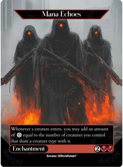 Mana Echoes - Full Art Altered Art Custom Proxy Cards - Image 1
