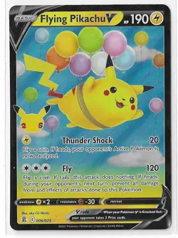 Flying Pikachu V 006/025 Pokemon Celebrations Sword Shield Rare Card NM - Image 1