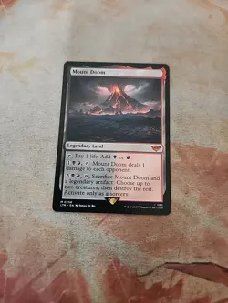 Mount Doom The Lord Of The Rings MTG NM - Image 1