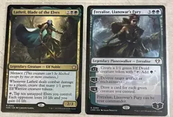 X1 Commander Lathril Blade Of The Elves X5 Commander Deck Essentials - Image 1