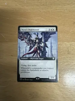 Norn's Choirmaster (Extended Art) Commander: Phyrexia: All Will Be One Regular - Image 1