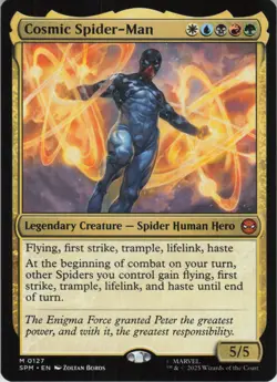 Cosmic Spider-Man M Marvel's Spider-Man 127 NM Normal MTG - Image 1