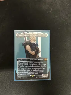 Cloud, Midgar Mercenary (Borderless) Regular Mythic #375 MTG Final Fantasy - Image 1