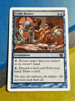 Magic the Gathering MTG 8th Edition TRADE ROUTES - Image 1