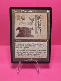 Altar of Dementia (Schematic) The Brothers' War: Retro Frame Artifacts Regular - Image 1