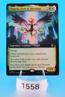 MTG Sigarda, Font of Blessings (Extended Art) March of the Machine Foil #182 - Image 1