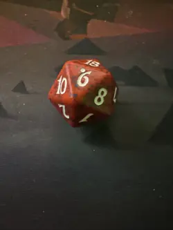 Magic the Gathering Fifth Dawn Red Spindown Dice - Image 2