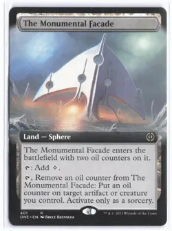 The Monumental Facade (Extended Art) Phyrexia: All Will Be One Regular - Image 1