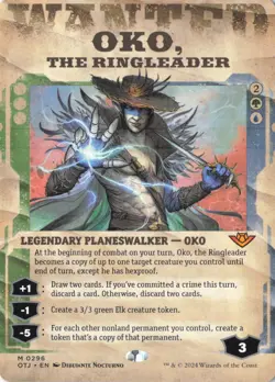 Oko, the Ringleader (Showcase) M Outlaws of Thunder Junction 296 NM - Image 1