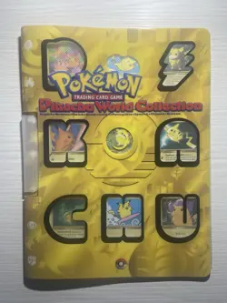 Pokemon TCG Pikachu World Collection - Original 9 Cards Binder Complete - Image 1