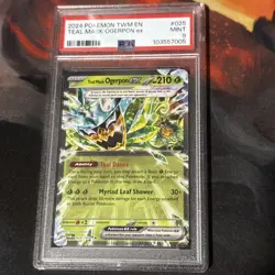 2024 | Pokemon Twilight Masquerade | Teal Mask Ogerpon EX | 25/167 | PSA 9 - Image 1