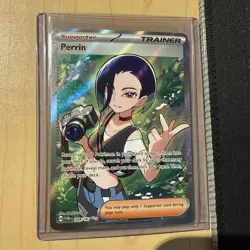Perrin 209/167 Pokemon SV06 Twilight Masquerade Ultra Rare Full Art Trainer NM - Image 1