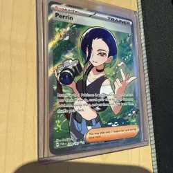 Perrin 209/167 Pokemon SV06 Twilight Masquerade Ultra Rare Full Art Trainer NM - Image 4