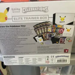 Pokemon 25th Anniversary Celebrations ETB Elite Trainer Box (2021) Sealed NEW 820650809439 - Image 2