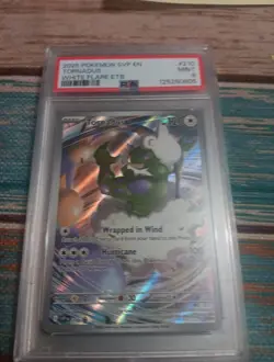 2025 POKEMON SVP WHITE FLARE ETB PROMO #210 TORNADUS PSA 9 - Image 1