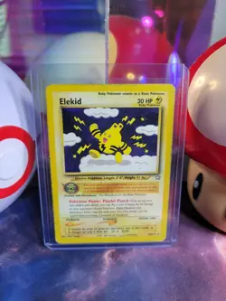 Elekid 22/111 Pokemon TCG Neo Genesis Unlimited Regular Rare HP - Image 1