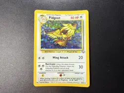 Pokemon TCG Pidgeot Jungle 8/64 Unlimited Holo Rare MP - Image 1