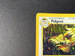 Pokemon TCG Pidgeot Jungle 8/64 Unlimited Holo Rare MP - Image 5