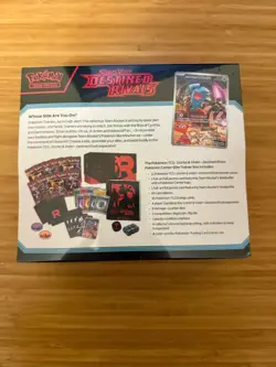 Destined Rivals Pokemon Center Exclusive Elite Trainer Box ETB Sealed - Image 5