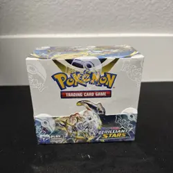 Pokemon TCG Booster Box Brilliant Stars Factory Sealed Brand New - Image 1