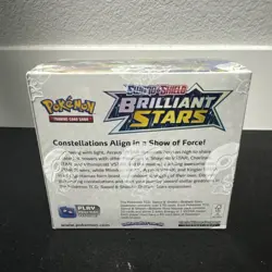 Pokemon TCG Booster Box Brilliant Stars Factory Sealed Brand New - Image 3