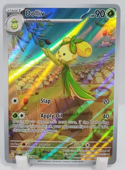 Dolliv 200/198 Pokemon Scarlet & Violet Base Set Holo NM/M Unplayed Pack Fresh - Image 1