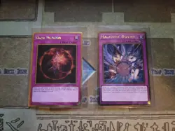 YUGIOH MAGICIANS DEFENSE + DARK HORIZON MVP1 GOLD 1ST ED NM - Image 1