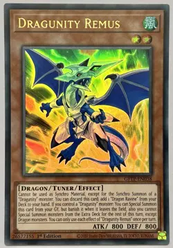 GFTP-EN038 Dragunity Remus - Ultra Rare 1st Edition Near Mint YuGiOh Card - Image 1
