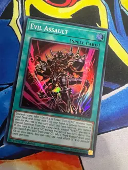 Evil Assault - SUDA-EN052 - 1st Edition - Super Rare - NM - Yugioh - Image 1