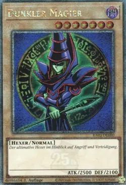 yugioh DARK MAGICIANN RA03-EN080 Platinum Secret Rare 1AUFLAGE ENGLISCH - Image 1
