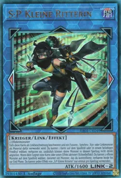 yugioh S:P KLEINE RITTERIN RA03-DE049 ULTIMATE RARE 1AUFLAGE DEUTSCH - Image 1