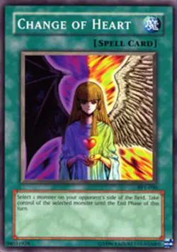 Yugioh! MP Change of Heart - SYE-030 - Common - 1st Edition Moderately Played, E - Image 1
