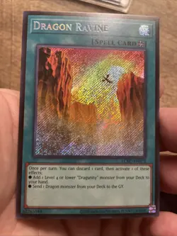 Dragon Ravine LCKC-EN072 Unlimited Secret Rare Near Mint +Bonus FREE SHIPPING! - Image 1