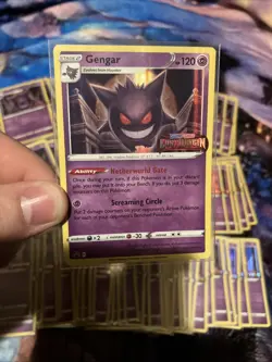 Gengar Lost Origin Prerelease SWSH241 Black Star Promo Holo 90 Cards! - Image 2