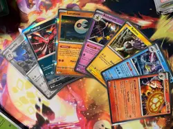 7 Holo Rare Mega Evolution Pokemon TCG Cards - Image 1