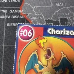 Pokemon Poketrivia Card Charizard #6 Burger King - Image 2