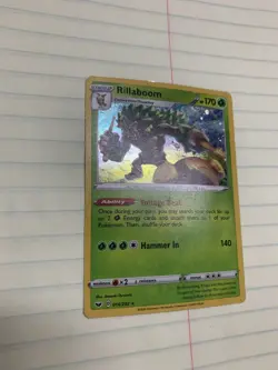 Rillaboom 14/202 Cosmos HOLO Rare - Sword & Shield Pokemon TCG Card 🔥🔥🔥 - Image 3