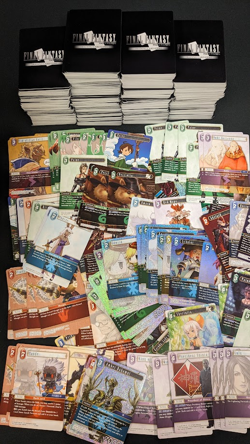 1500+ Final Fantasy TCG Cards Lot w/ Rares and Foils INSTANT COLLECTION !!! - Image 1