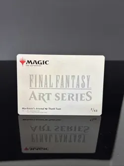 Machinist's Arsenal - Art Series 2/53 - Final Fantasy MTG - Art Card NM Magic - Image 2