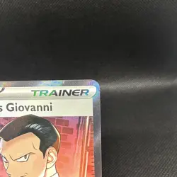 Pokemon Team Rockets Giovanni Full Art Holo Card Destined Rivals 225/182 - Image 3