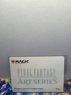 Rabanastre, Royal City - Art Series 18/53 - Final Fantasy - MTG - Art Card - Image 2