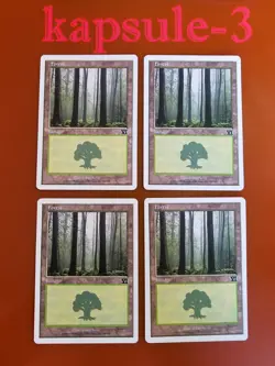 4x Forest | 350/350 | 6th Edition | MTG Magic Cards - Image 1