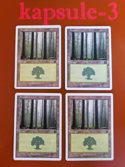4x Forest | 350/350 | 6th Edition | MTG Magic Cards - Image 3